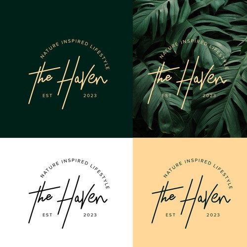 Organic Logo for high end nature inspired boutique - sell plants and hand crafted goods Design by Memoir Studios™