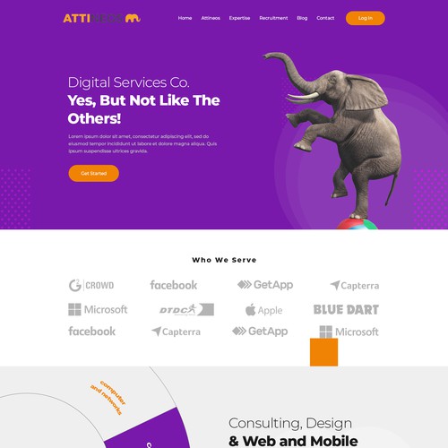 Diseño de página web propuesta en el concurso por ⚡️unbox.style⚡️