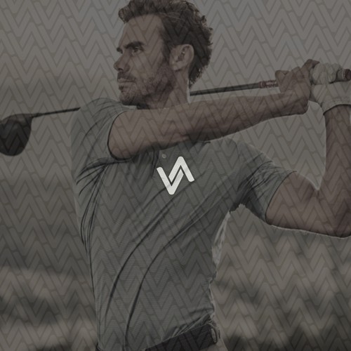 VA Monogram Logo for All Over Print Design by dinoDesigns