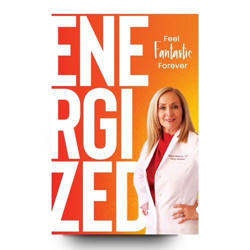 Design a New York Times Bestseller E-book and book cover for my book: Energized Design by libzyyy