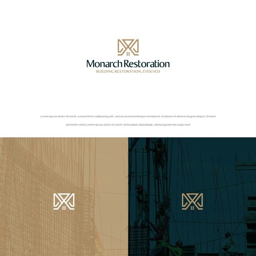 Design a modern clean logo package for a restoration company Design by Danny A