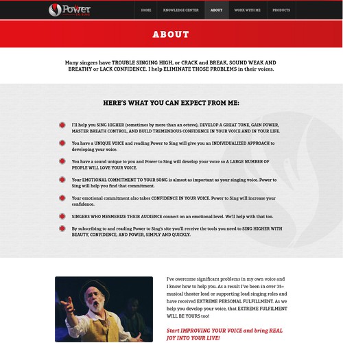 Designs | Create a website that will help transform the voice of every ...