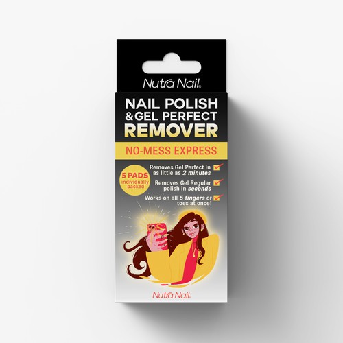 Nutra Nail Gel Remover Design by Virginia's Dolls