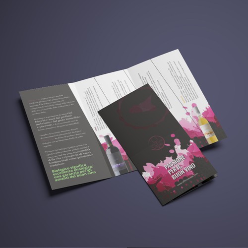 Impressive Brochure for Wine company | Postcard, flyer or print contest