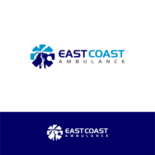 East Coast Ambulance Logo Design by rickybays