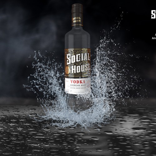 Seeking  Creative Ad for Premium Vodka!! Design by Max63