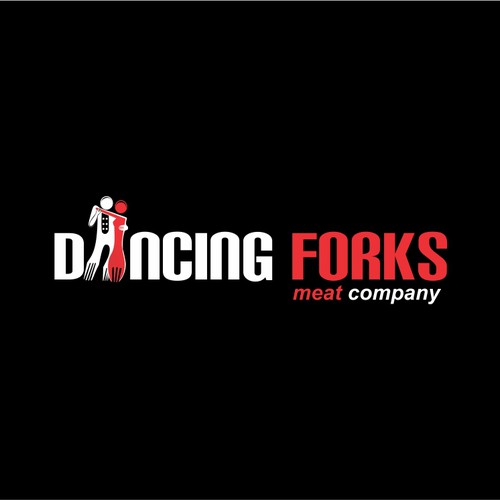 New logo wanted for Dancing Forks Meat Company デザイン by Songv™