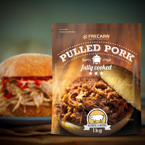 Packaged discount pulled pork