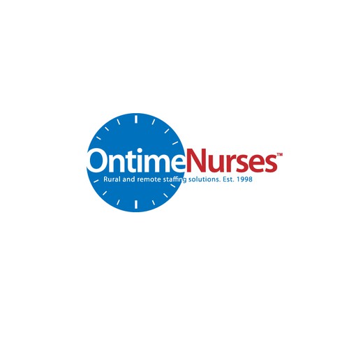 logo and business card for Ontime Nurses Design por KamNy