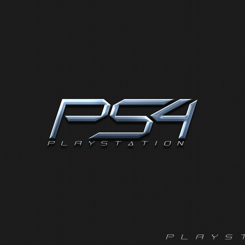 コンペ「Community Contest: Create the logo for the PlayStation 4. Winner receives $500!」のデザイン by BombardierBob™さん 