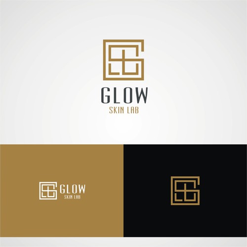 Glowing Design Logo/Emblem to attract the aesthetic community Design by MAhi2014