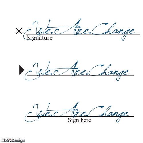 Create the next logo for We Are Change  Design by Tb5 Design...