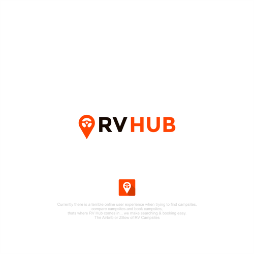 RV Hub, a campsite booking company Design by PIXSIA™