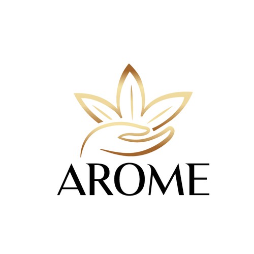 Arome - Designer Hand Soap & Lotion Logo Design by Pratiksha93