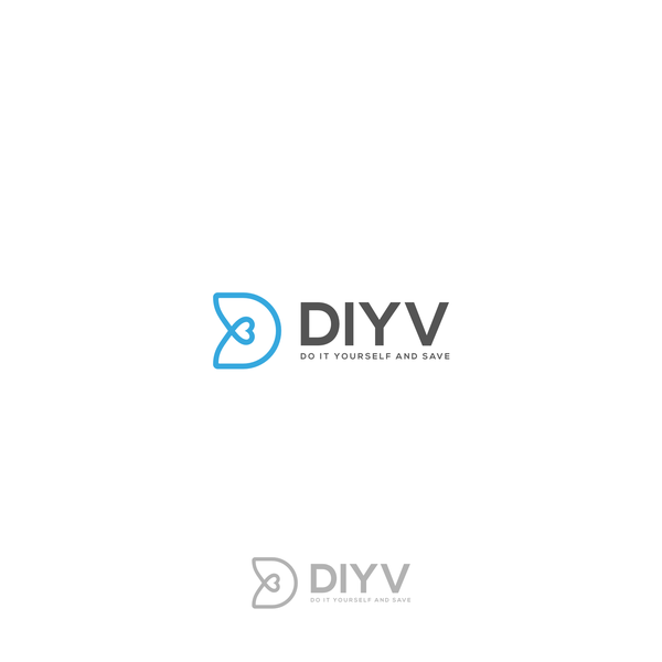Design by John Pizza titled "DIYV Logo"
