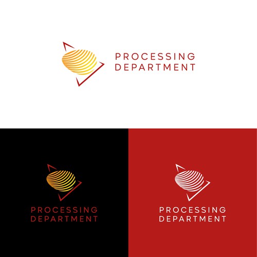 Logo for Processing Department at Frito-Lay, San Antonio TX Diseño de NM17