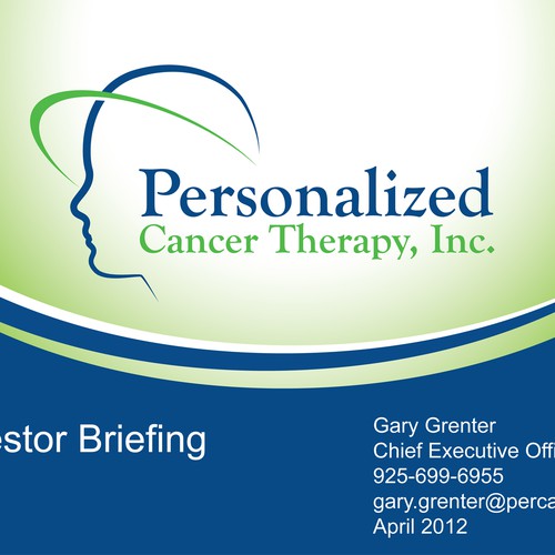 PowerPoint Presentation Design for Personalized Cancer Therapy, Inc. Ontwerp door Mor1