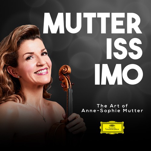 Illustrate the cover for Anne Sophie Mutter’s new album Diseño de kingdomvision