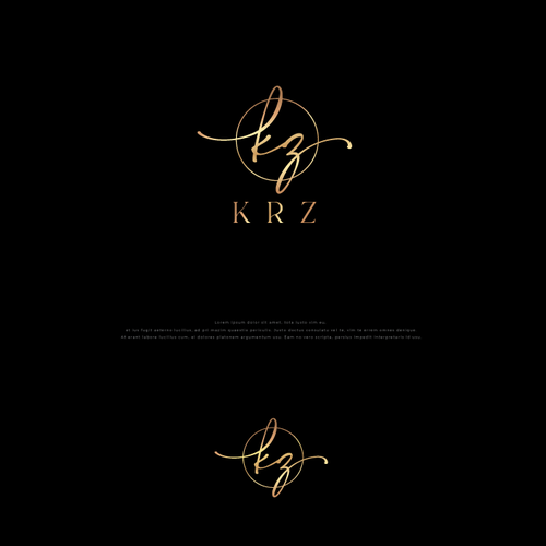 Personal Logo with design centered around the letter "Z" Design by CrissVons