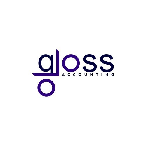 Logo for Gloss Accounting Design by rekah.studio