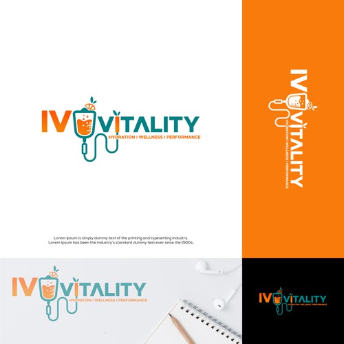 IV Vitality (mobile IV hydration drip bar)  Design by Arfian Huda