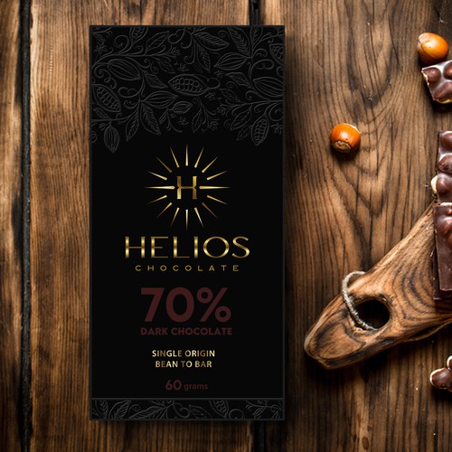 Design di Design chocolate bar packaging for a Premium bean to bar Chocolate business di RMCAD