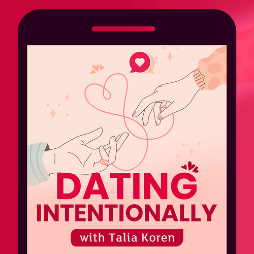 Create stand-out podcast art for a modern dating advice show Design by Sarbani