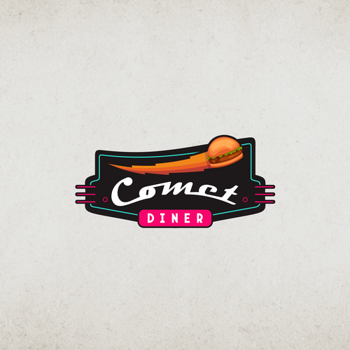 Looking for a cool 1950s retro diner logo for a downtown restaurant Design réalisé par tuge