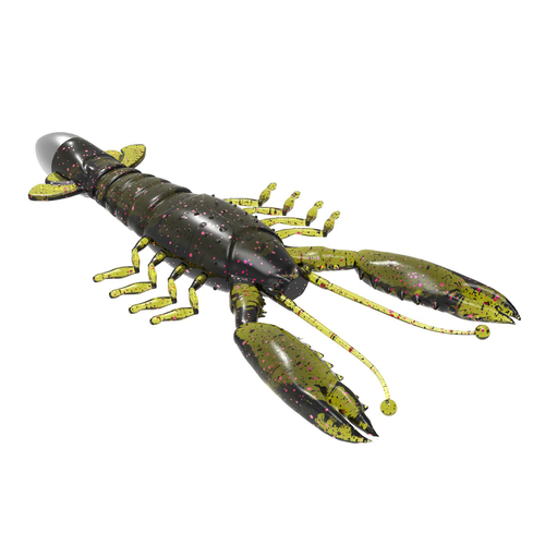 Plastic fishing bait crawfish model, 3D contest