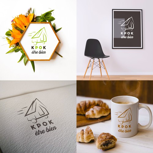 "Création d'une identité pour un habitat nomade" winning Logo & brand identity pack