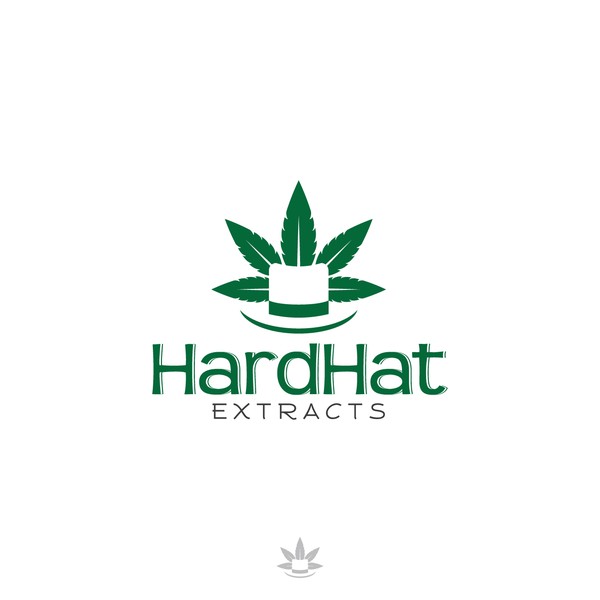 Design by Blinka titled "Logo Concept for HardHat Extracts"