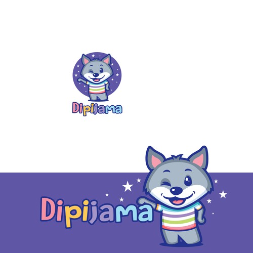 "Create a creative logo for a factory for children's pajamas" winning Logo design