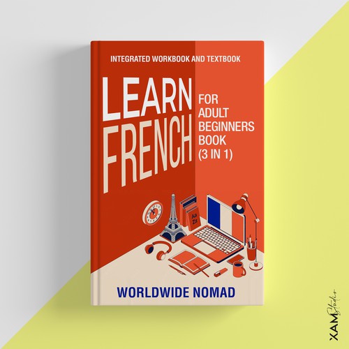 Creative cover for teaching French Design by XAM76