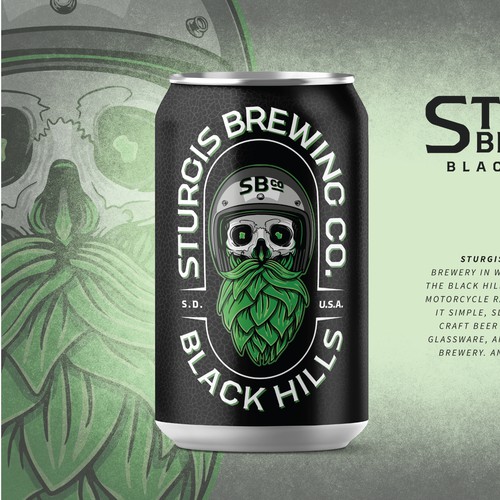 Sturgis Brewery Logo Design Design by Junk Wizard