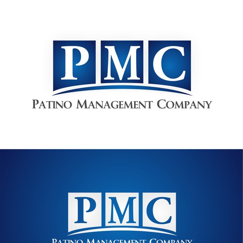 logo for PMC - Patino Management Company Diseño de RedvyCreative