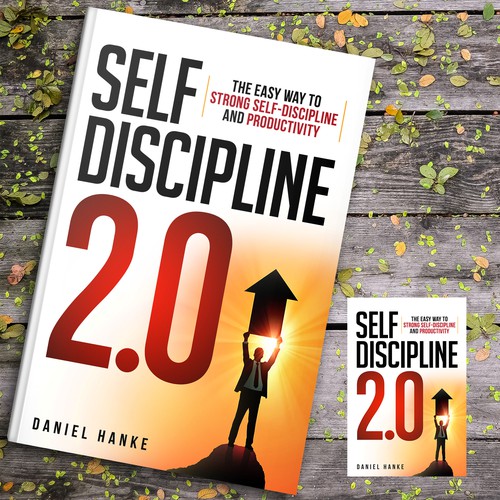 Book cover for a book about SELF-DISCIPLINE Design by Yesna99