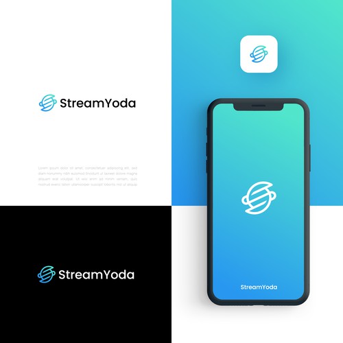 Streaming Tech Logo Design by thetamlika®