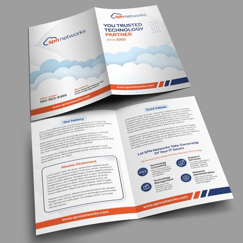 Technology Provider - Company Booklet Brochure Design by Dzhafir