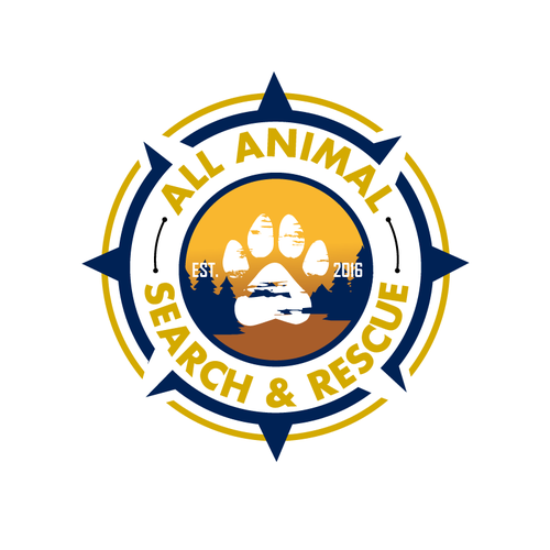 Brand refresh for an animal search and rescue group Design by Patricia229