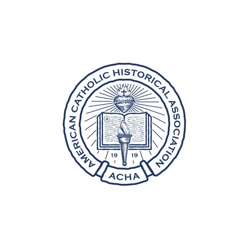 New logo and seal for 102-year-old academic organization (American Catholic Historical Association) Design by haganhuga