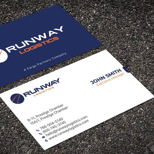 Design di Runway Logistics Business Card di ™SF_Design™