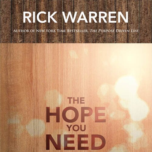 TelliさんのDesign Rick Warren's New Book Coverデザイン