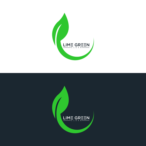 Lime Green Clean Logo and Branding Design by Clororius