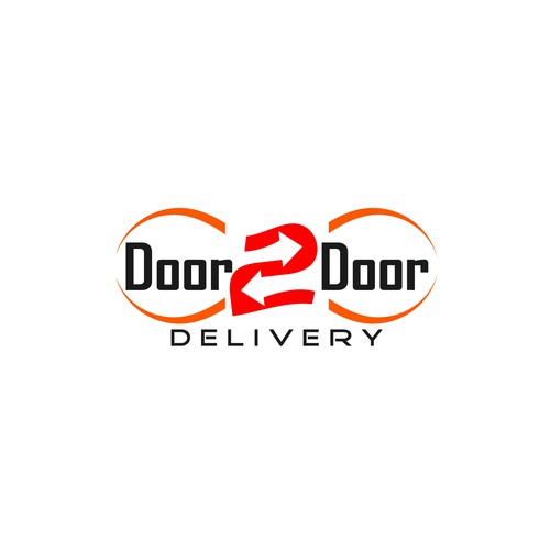 Create a unique logo and website for Door 2 Door Delivery Logo & hosted website contest