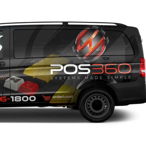 Designs | POS360 Van Wrap | Car, truck or van wrap contest