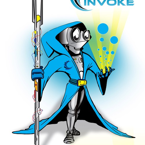 Design a Technology Wizard character for marketing a tech company Design von rackovic.design