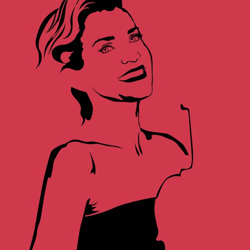 Illustrate the cover for Anne Sophie Mutter’s new album Design by zoomlander