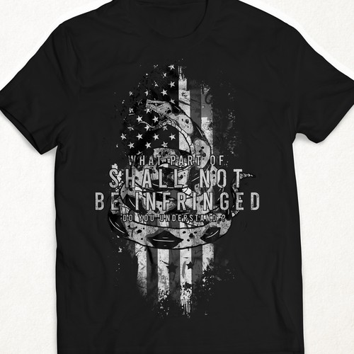 *GUARANTEED WINNER* 2nd Amendment Shirt - Patriotic Design by Ahsannn