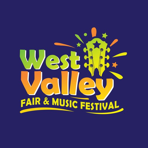 Logo design for West Valley Fair & Music Festival Design by Jacob Gomes