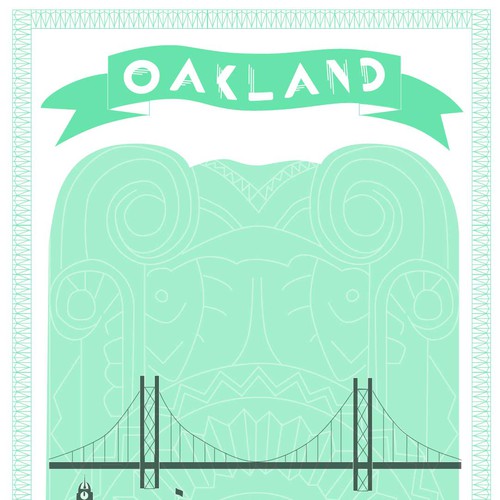 Community Contest: Create a great poster for 99designs' new Oakland office (MULTIPLE WINNERS!) Réalisé par candid project